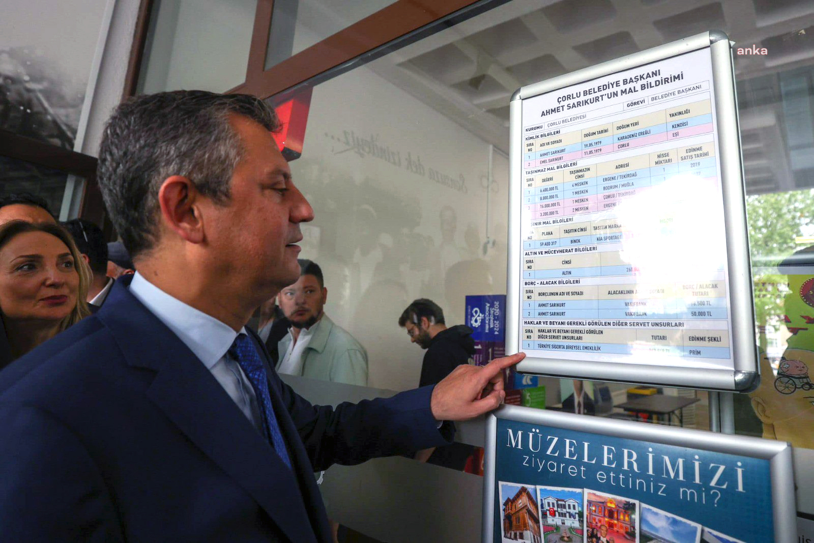 ÇORLU BELEDİYE BAŞKANI SARIKURT, MAL VARLIĞINI AÇIKLADI