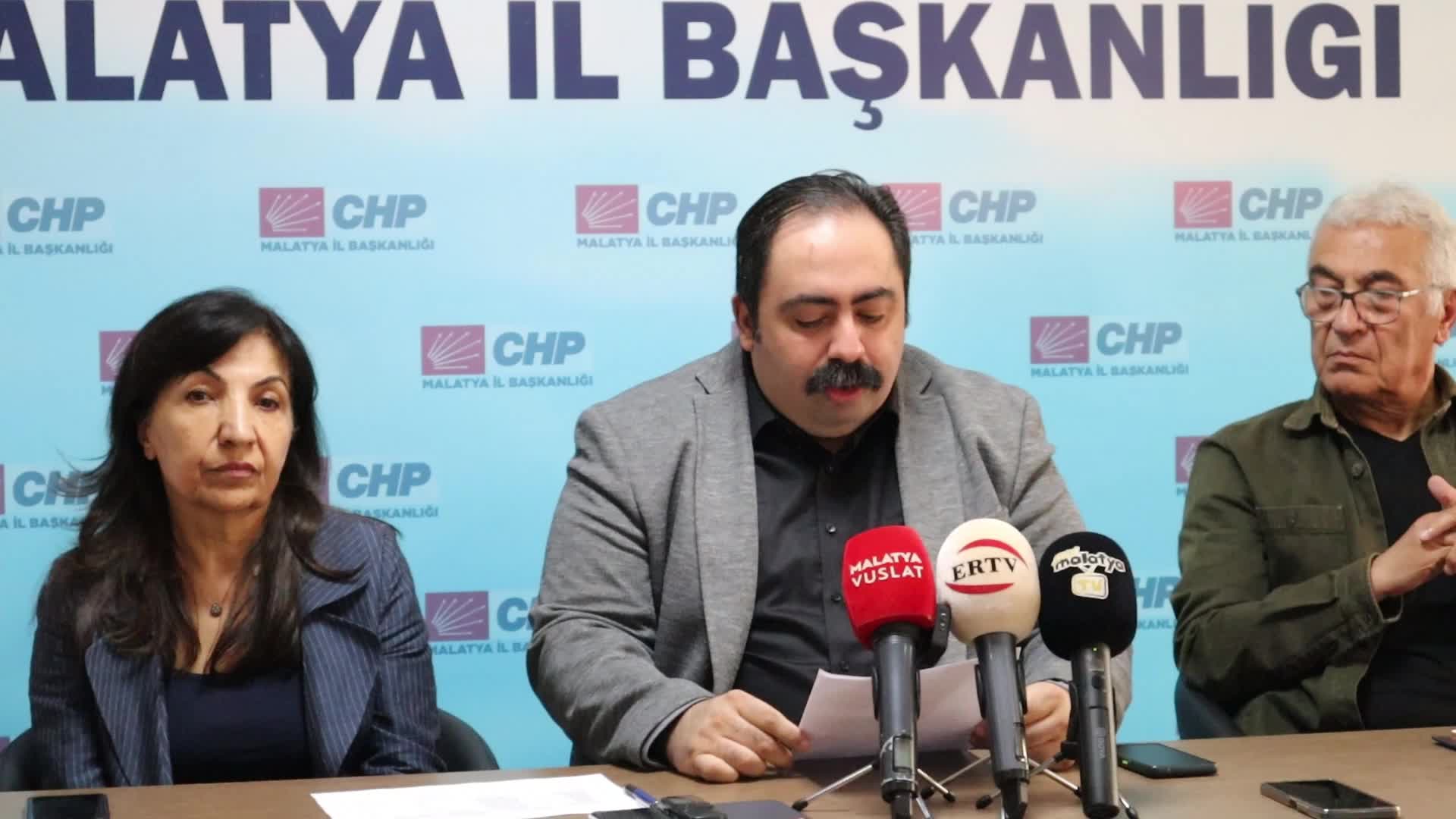 CHP MALATYA İL BAŞKANI BARIŞ YILDIZ: "HER MALATYALININ BÜYÜKŞEHİR’DEN 30 BİN LİRA ALACAĞI VAR"