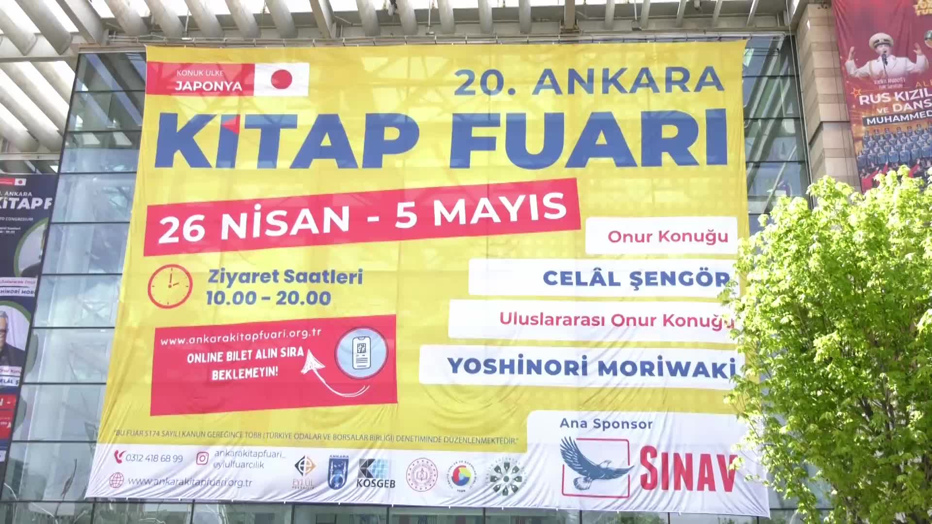20. ANKARA KİTAP FUARI OKUYUCULARA KAPISINI AÇTI