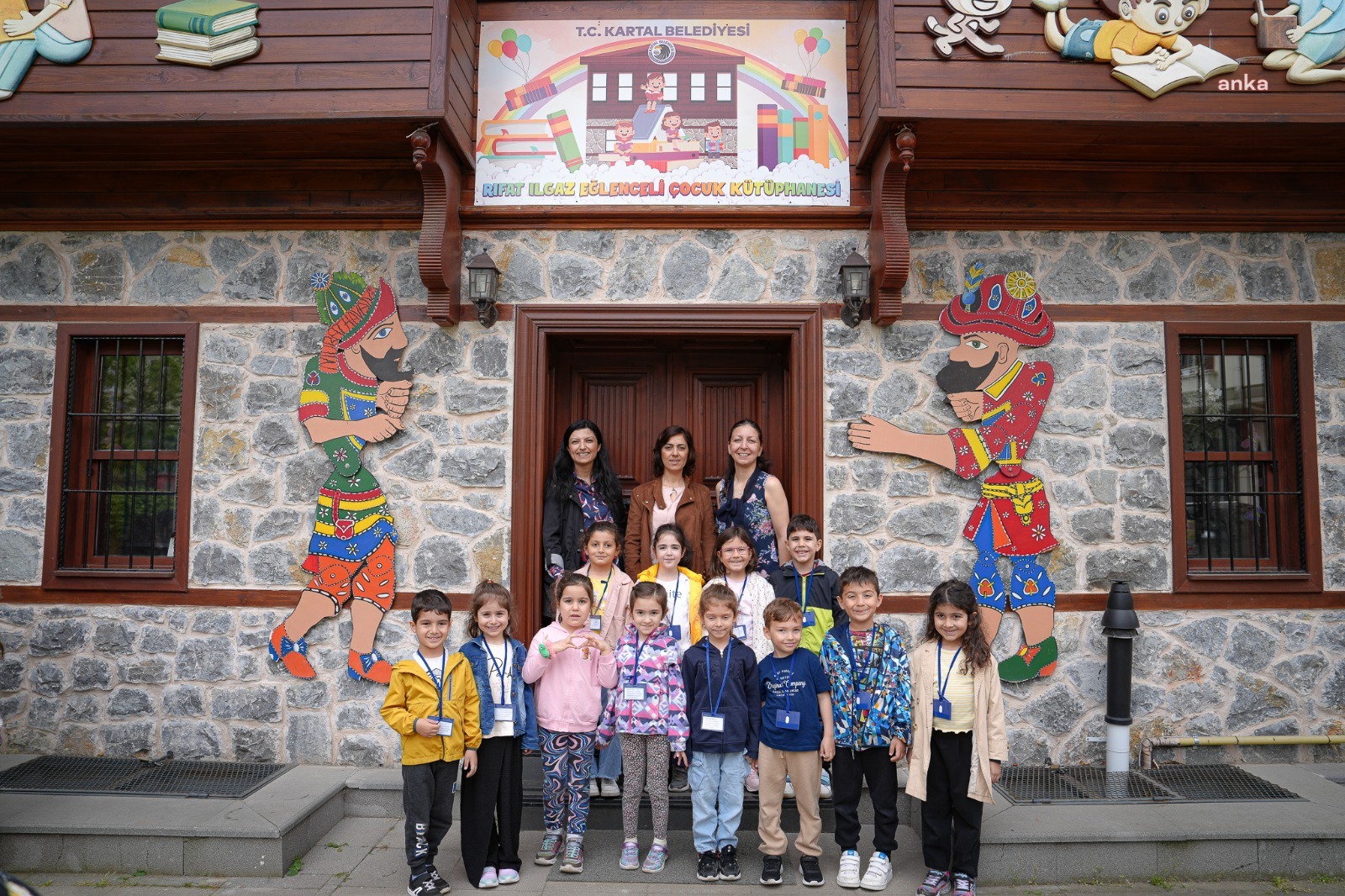 KARTALLI MİNİKLERDEN ‘RIFAT ILGAZ EĞLENCELİ ÇOCUK KÜTÜPHANESİ’NE YOĞUN İLGİ