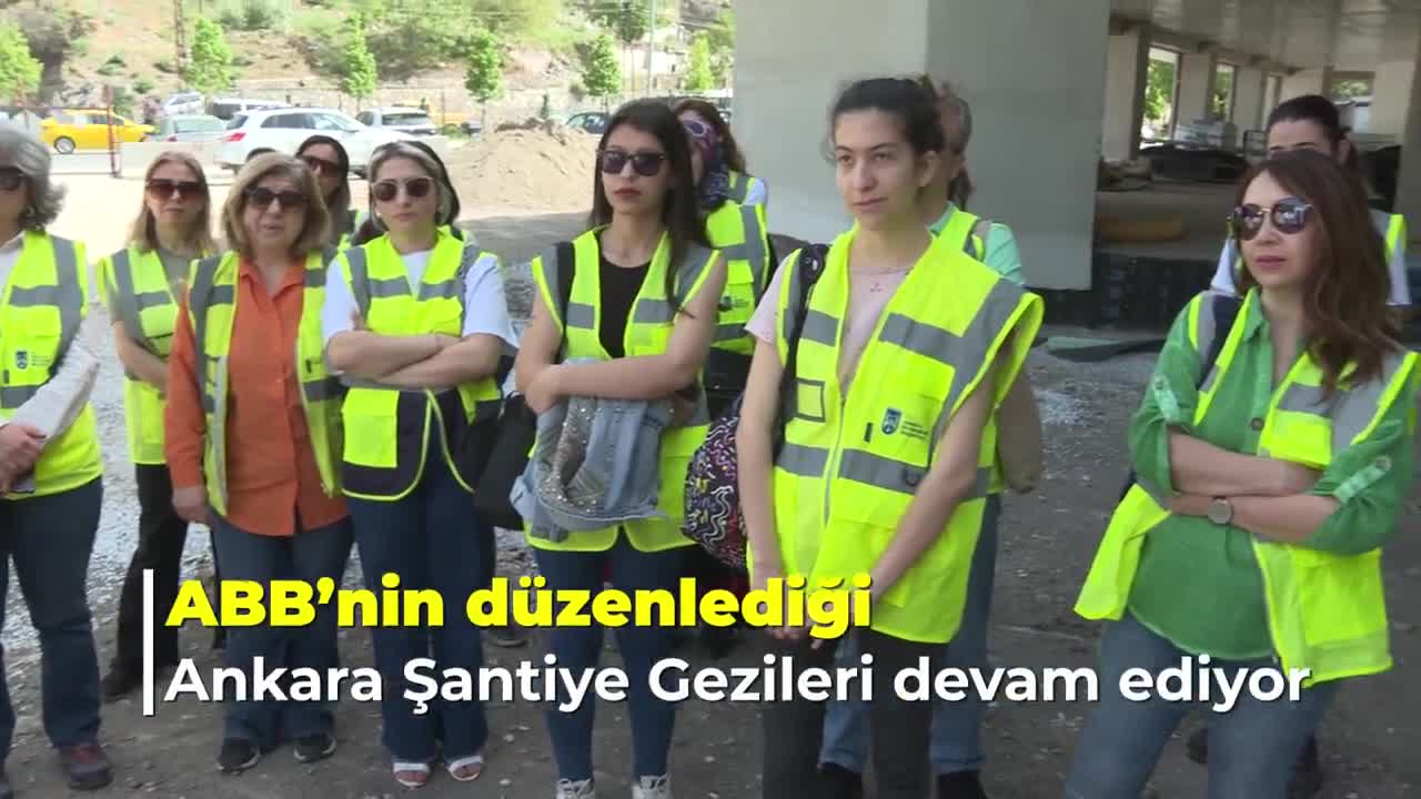 ANKARA BÜYÜKŞEHİR’İN ‘MİRAS ŞANTİYE GEZİLERİ’ DEVAM EDİYOR
