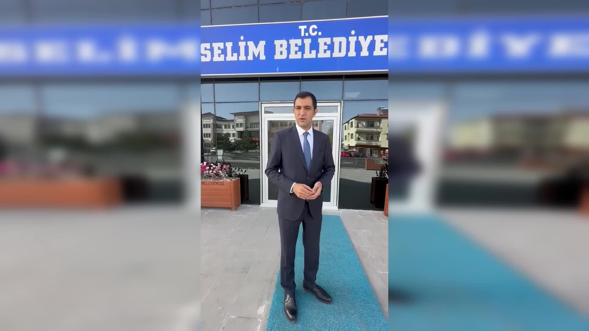 SELİM BELEDİYE BAŞKANI BARIŞ KOÇ: "FATURALANDIRILMIŞ TELEFON, TELEFON HATTI VE SOSYAL MEDYA HESAPLARIMIZ KURUMA TESLİM EDİLMEMİŞTİR"
