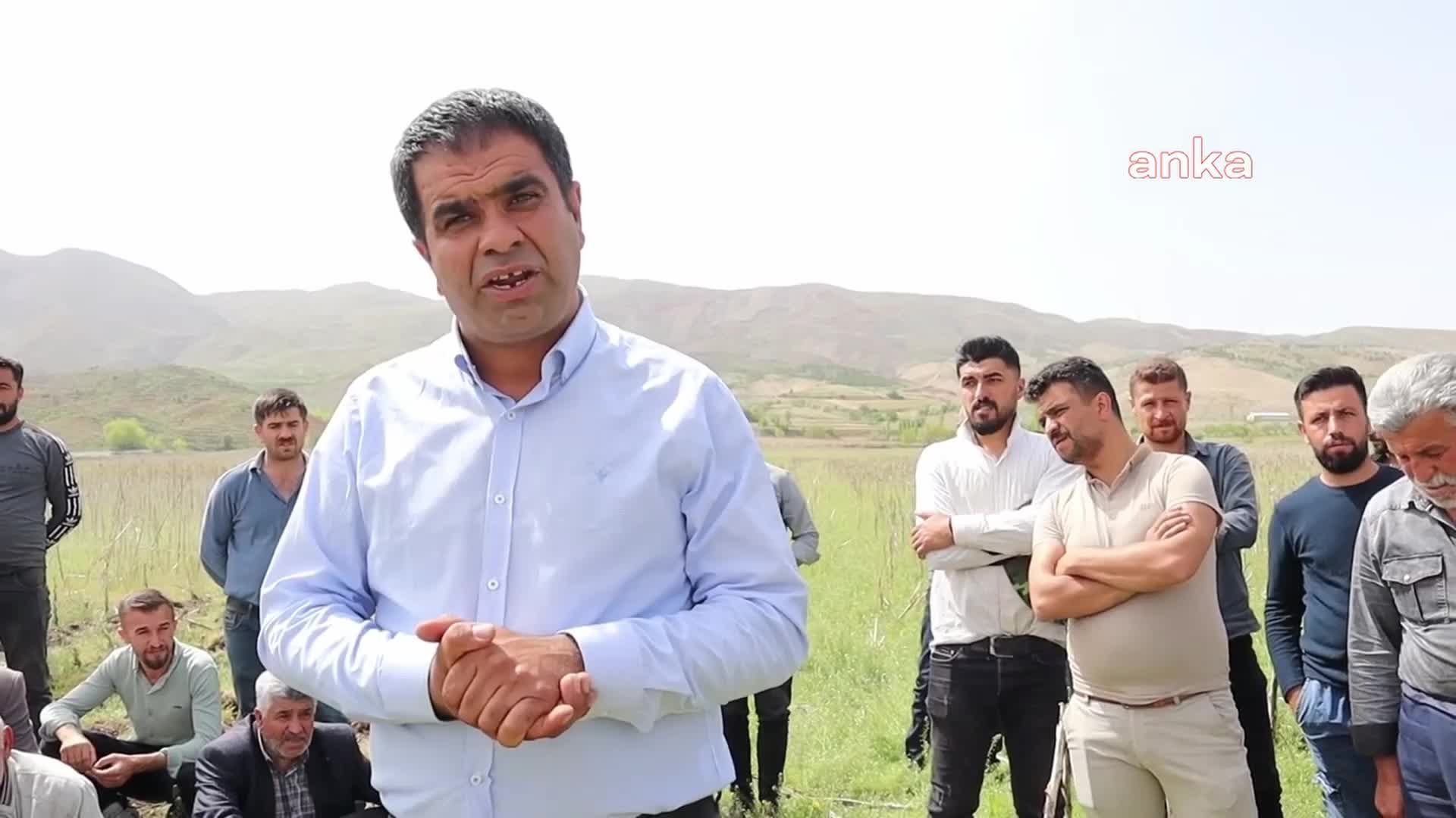 MALATYA DOĞANŞEHİR'DE KÖYLÜLER, FAY HATTINA YAKIN TARIM ALANINA EV YAPILMASINI İSTEMİYOR