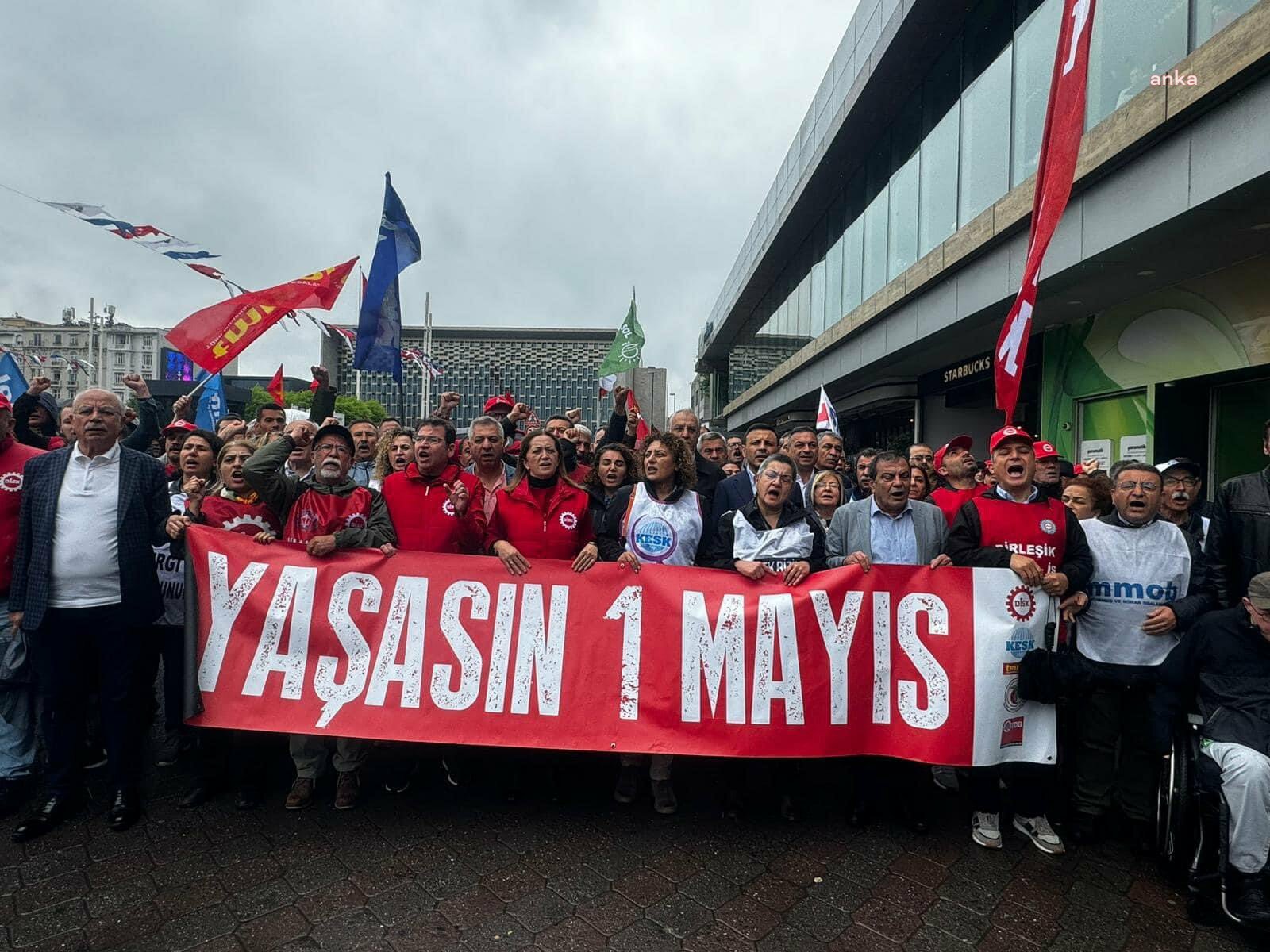 DİSK ANAYASA MAHKEMESİ KARARINDAN BİR BÖLÜM PAYLAŞTI:  1 MAYIS'TA TAKSİM'E ÇAĞRISINI YİNELEDİ