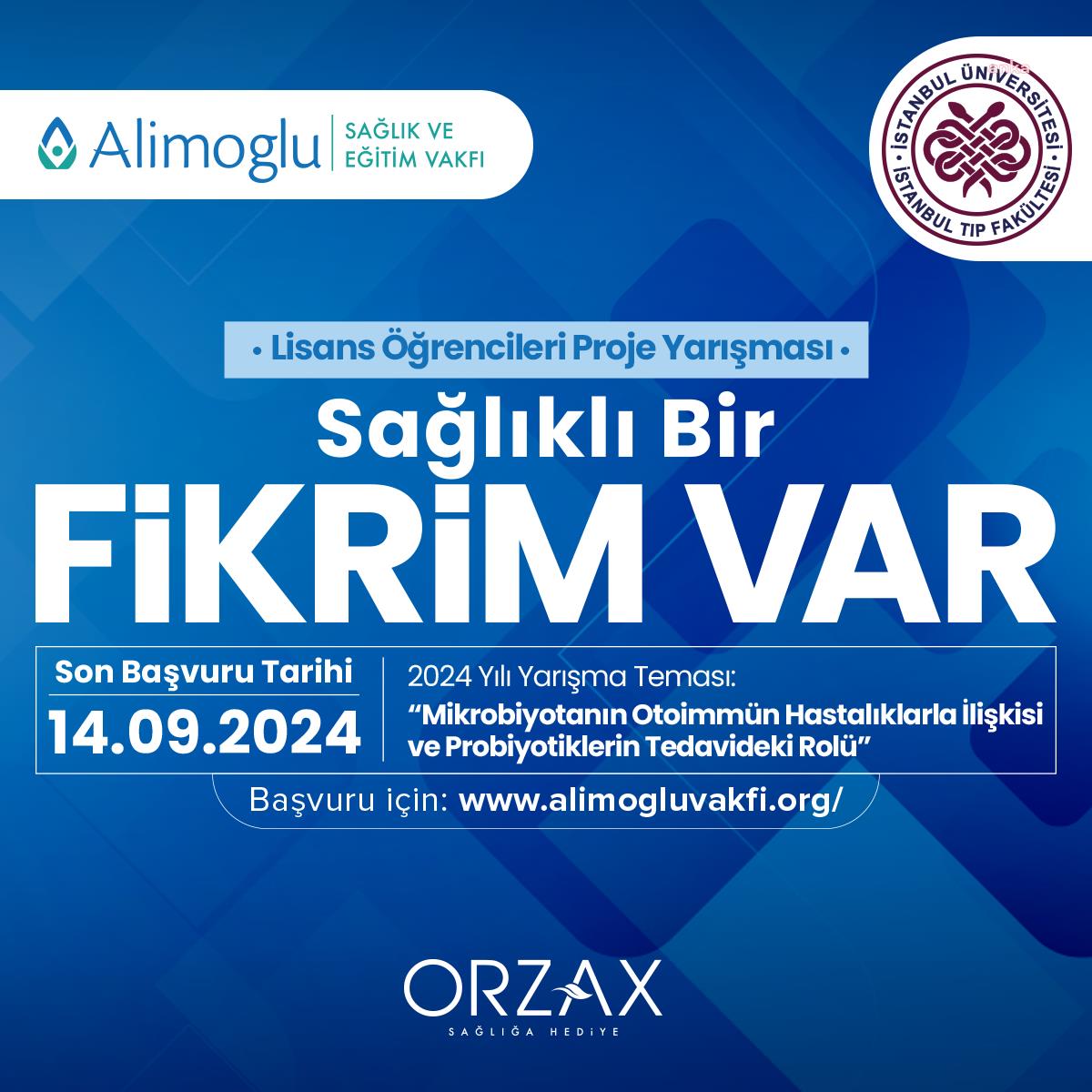 “SAĞLIKLI BİR FİKRİM VAR” PROJE YARIŞMASI, GELECEĞİN SAĞLIK LİDERLERİNİ ÖDÜLLENDİRİYOR