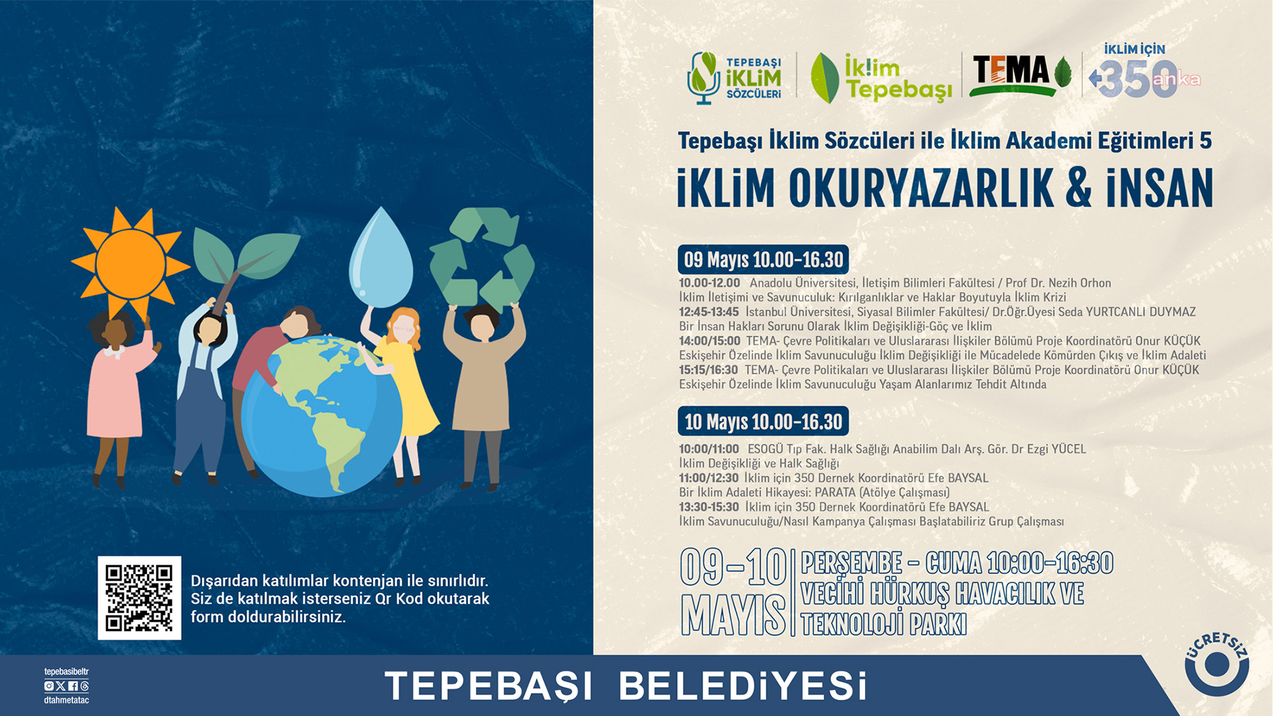 TEPEBAŞI’NDA ‘İKLİM AKADEMİ EĞİTİMLERİ’ DEVAM EDİYOR