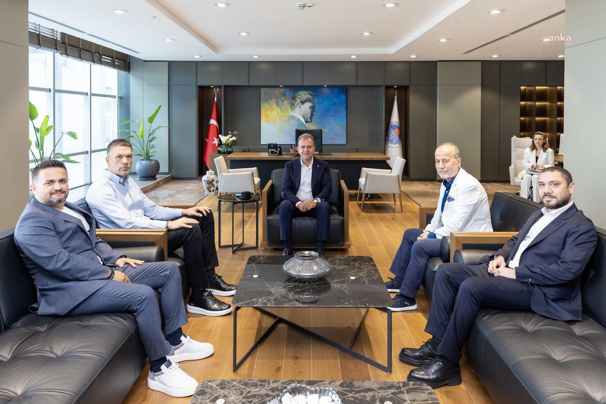 ÇUKUROVA BASKETBOL KULÜBÜ MERSİN YÖNETİMİNDEN VAHAP SEÇER’E ZİYARET