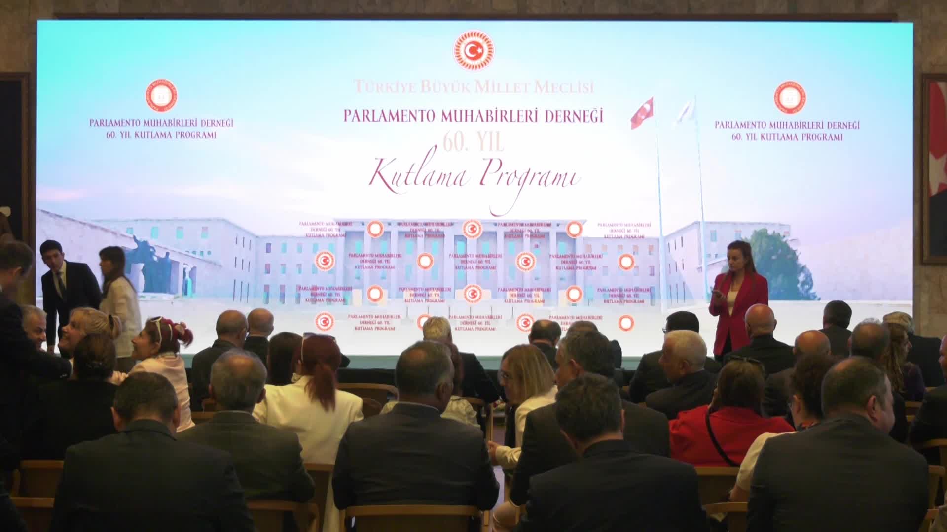 PARLAMENTO MUHABİRLERİ DERNEĞİ'NİN 60’NCI YILI KUTLANDI