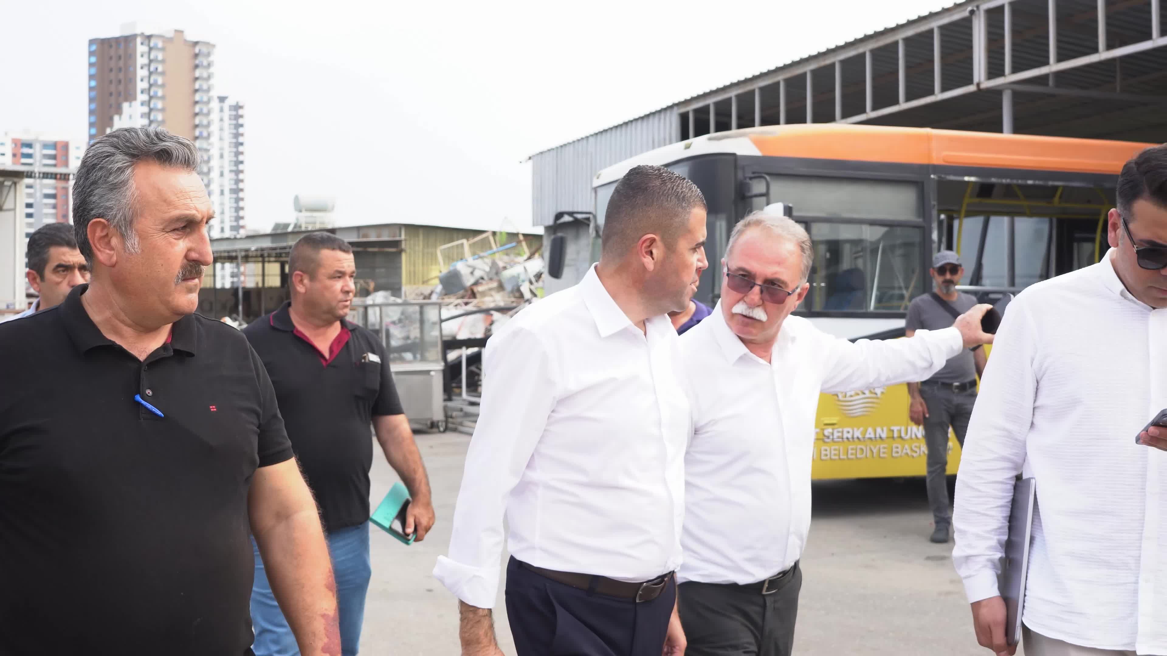 MEZİTLİ BELEDİYE BAŞKANI TUNCER, ÇALIŞMALARI YERİNDE İNCELEDİ