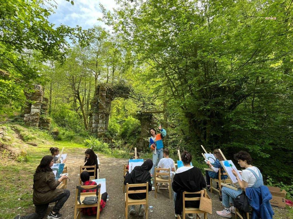KARADENİZ EREĞLİ’DE ‘TARİHİ ROMA DÖNEMİ SU KEMERLERİNE SANATLA YOLCULUK ATÖLYESİ’