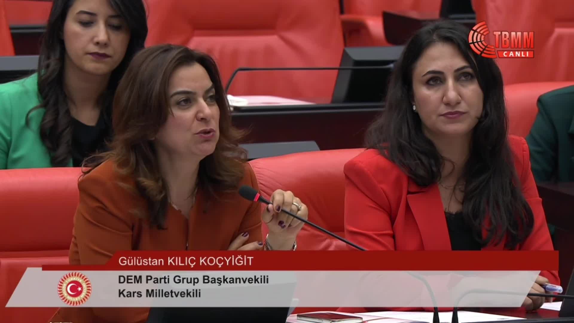 GÜLÜSTAN KOÇYİĞİT: "YARIN İSTANBUL'DA KİMİN BURNU KANASA BUNUN SORUMLUSU TAKSİM'İ YASAKLAYAN HÜKÜMETTİR, İÇİŞLERİ BAKANLIĞI’DIR"