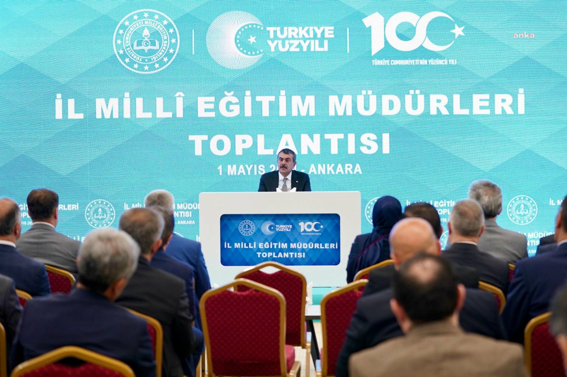MİLLİ EĞİTİM BAKANI TEKİN, 81 İLİN MİLLİ EĞİTİM MÜDÜRLERİYLE ANKARA'DA TOPLANTI YAPTI