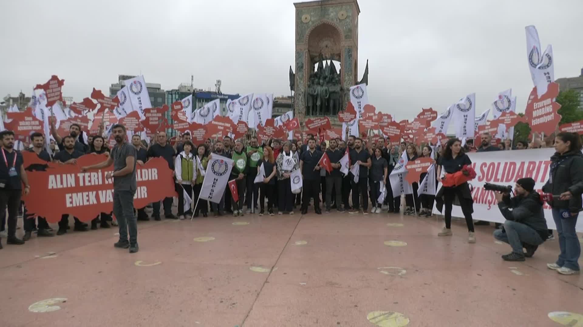 HEP-SEN GENEL BAŞKANI ŞİMŞEK: MEYDANLARI KAPATMAK HUKUKA AYKIRIDIR