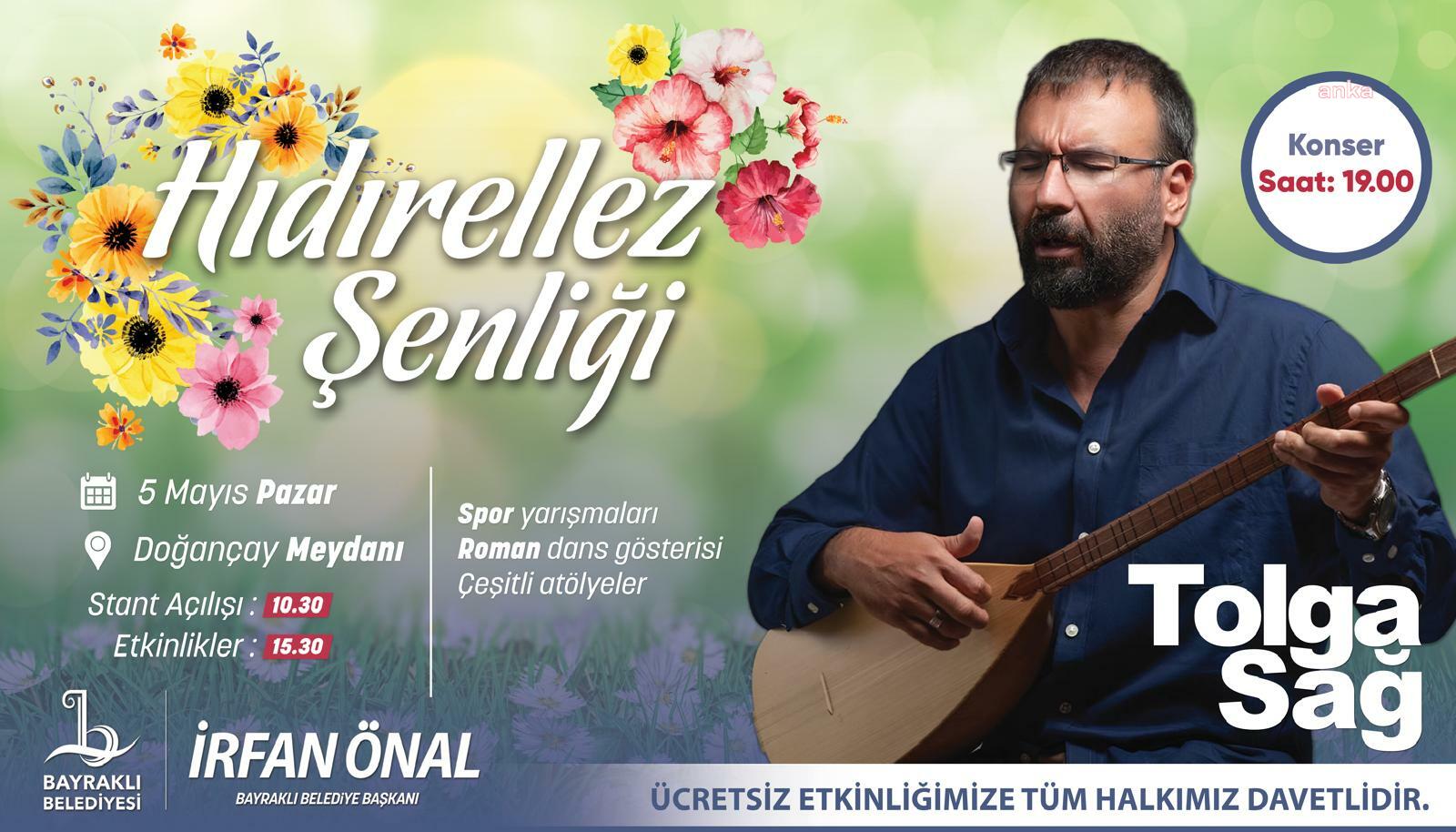 BAYRAKLI'DA HIDRELLEZ ŞENLİĞİ