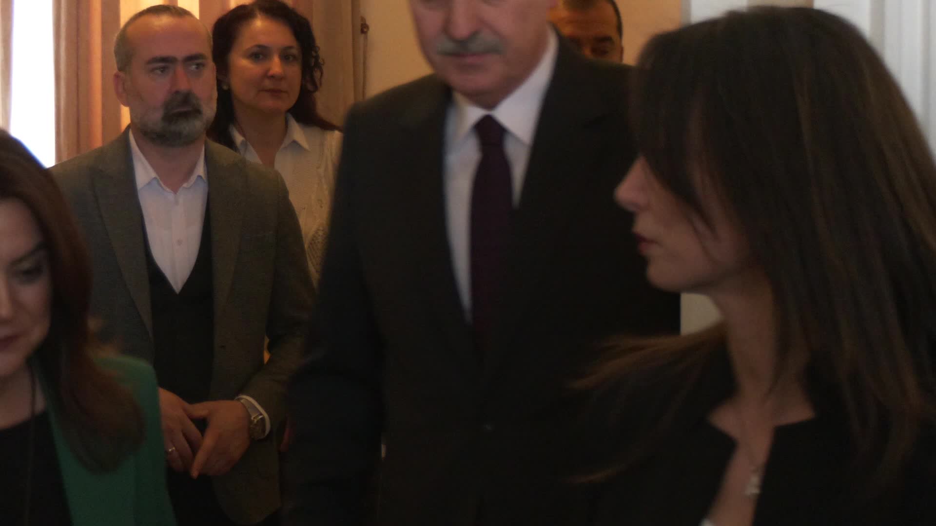 TBMM BAŞKANI KURTULMUŞ DEM PARTİYİ ZİYARET ETTİ... HATİMOĞULLARI: "TEMENNİMİZ CİDDİ BİR YOL TEMİZLİĞİNİN YAPILMASI"