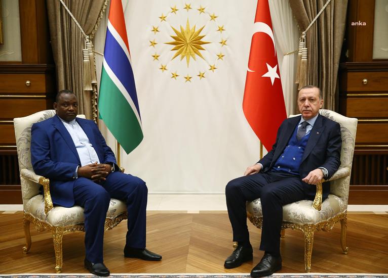 CUMHURBAŞKANI ERDOĞAN GAMBİYA CUMHURBAŞKANI BARROW İLE TELEFONDA GÖRÜŞTÜ
