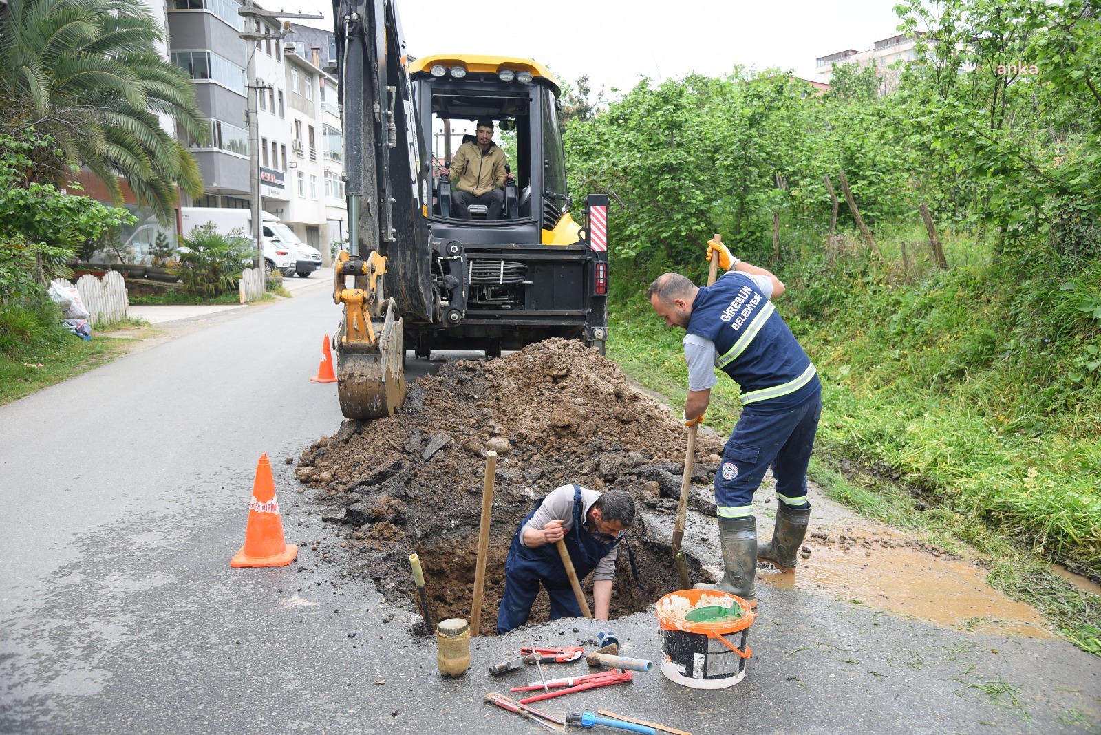 GİRESUN BELEDİYESİ, ŞEHRİN ALTYAPI VE ÜSTYAPISINI GÜÇLENDİRMEK İÇİN ÇALIŞMALARINA DEVAM EDİYOR