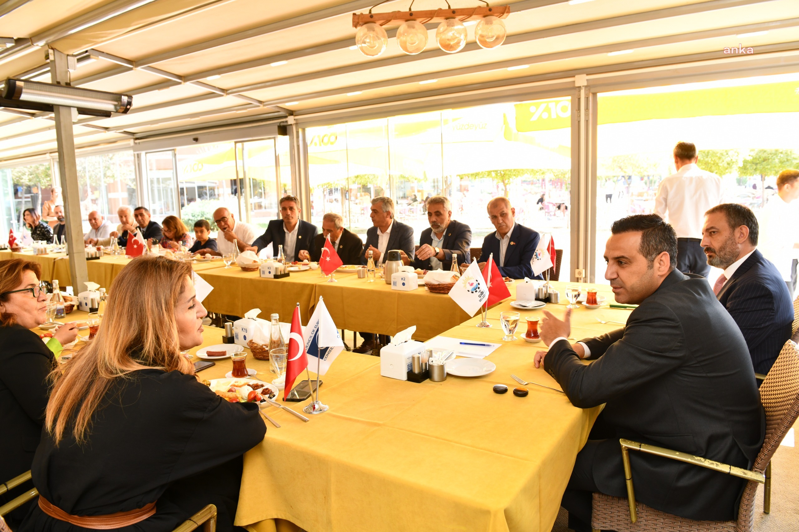 BAŞKAN YILDIZ MUHTARLARLA BULUŞTU