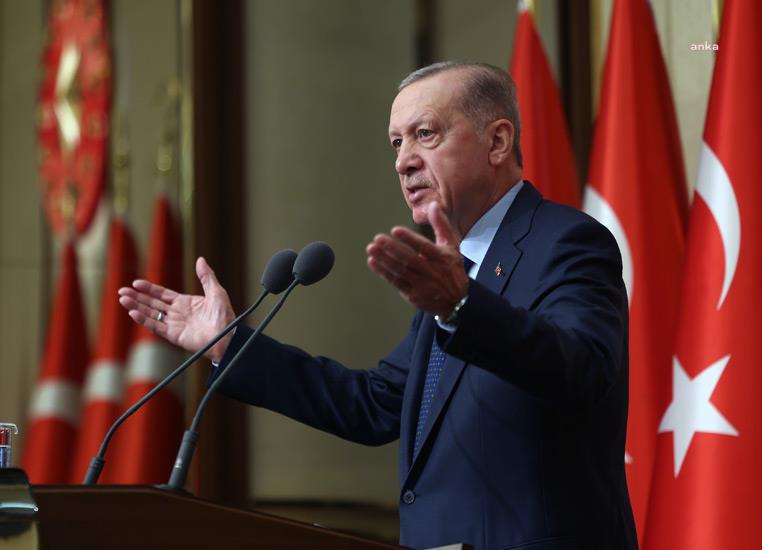 ERDOĞAN: ''SIRF FİLİSTİN'E DESTEK VERDİKLERİ İÇİN REKTÖRLER, PROFESÖRLER İŞTEN ATILIYOR''
