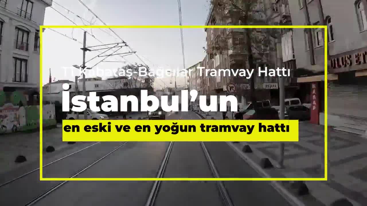 KABATAŞ-BAĞCILAR TRAMVAY HATTINDA YENİLEME ÇALIŞMALARI DEVAM EDİYOR