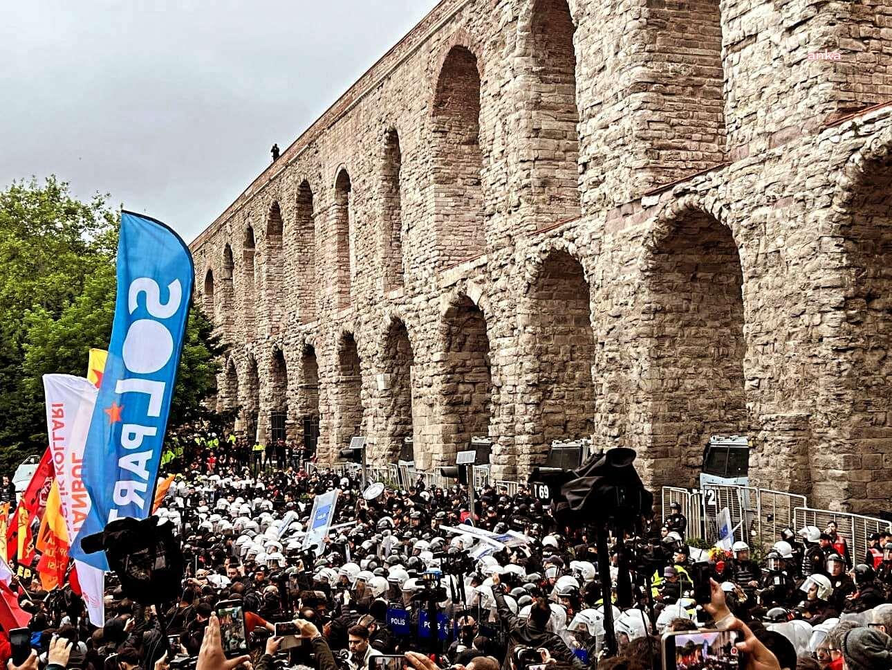 1 MAYIS'TA GÖZALTINA ALINAN 65 KİŞİDEN 52'Sİ TUTUKLAMA TALEBİYLE MAHKEMEYE SEVK EDİLDİ