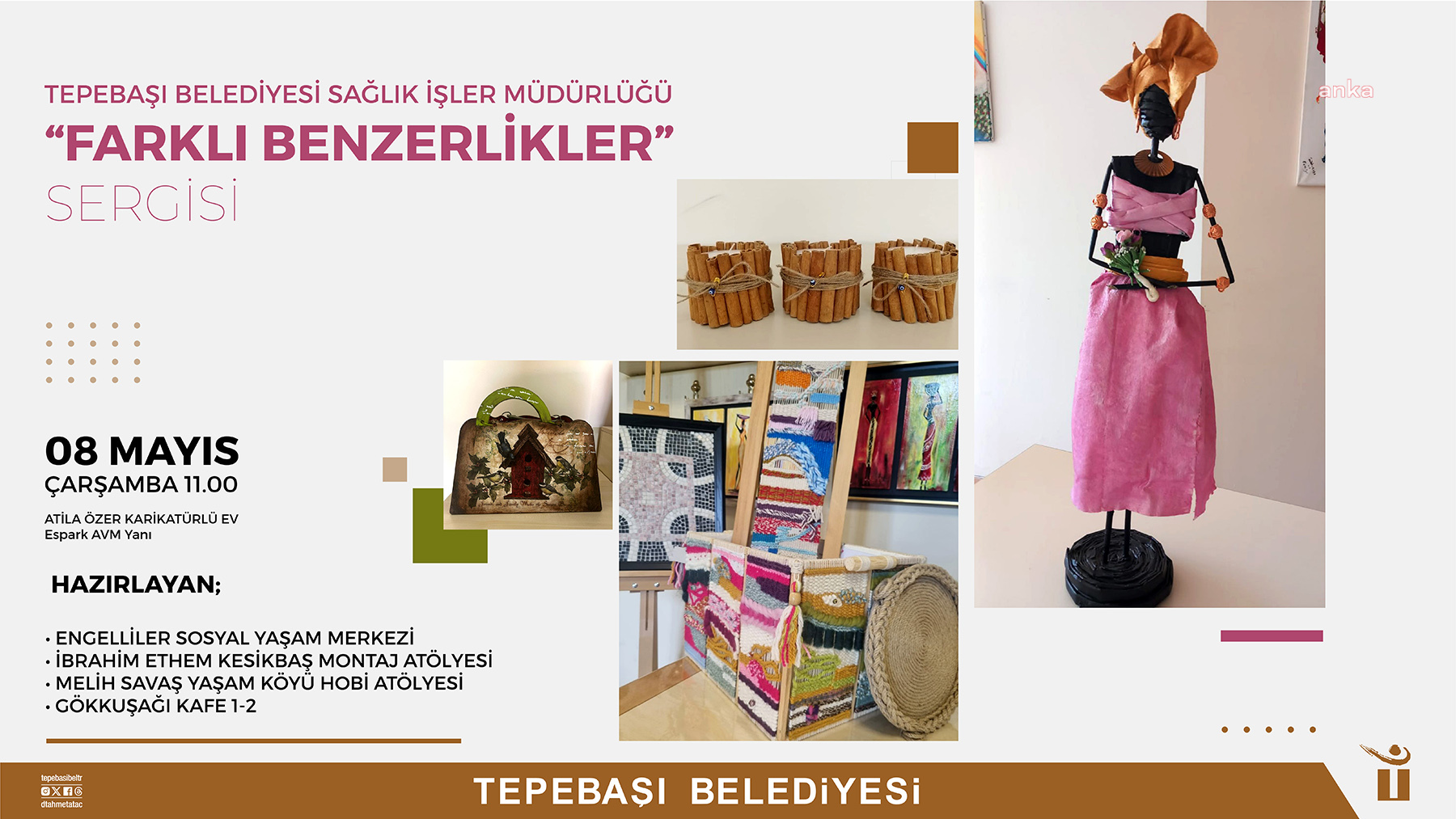 TEPEBAŞI’NDA ÖZEL BİREYLERDEN ÖZEL SERGİ