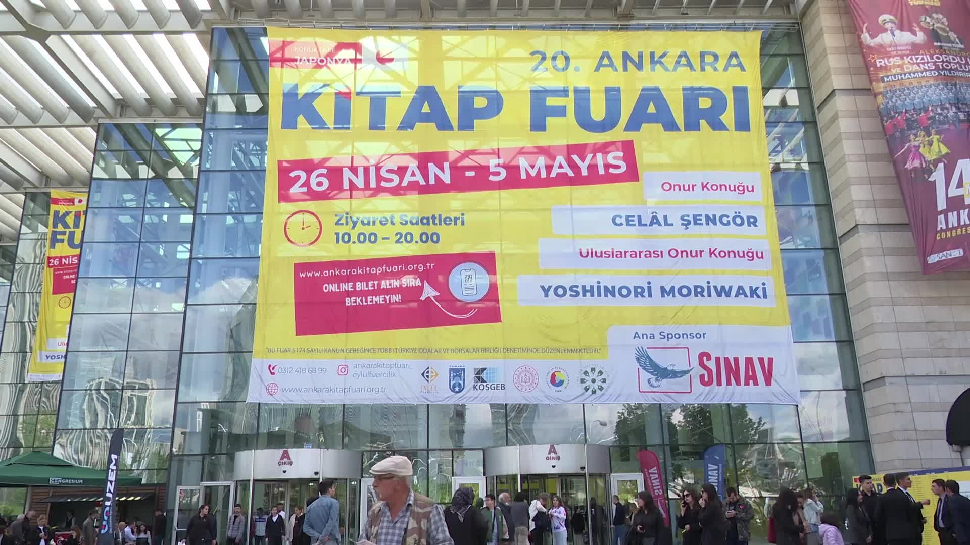 BU YIL YİRMİNCİSİ DÜZENLENEN ANKARA KİTAP FUARI SONA ERDİ