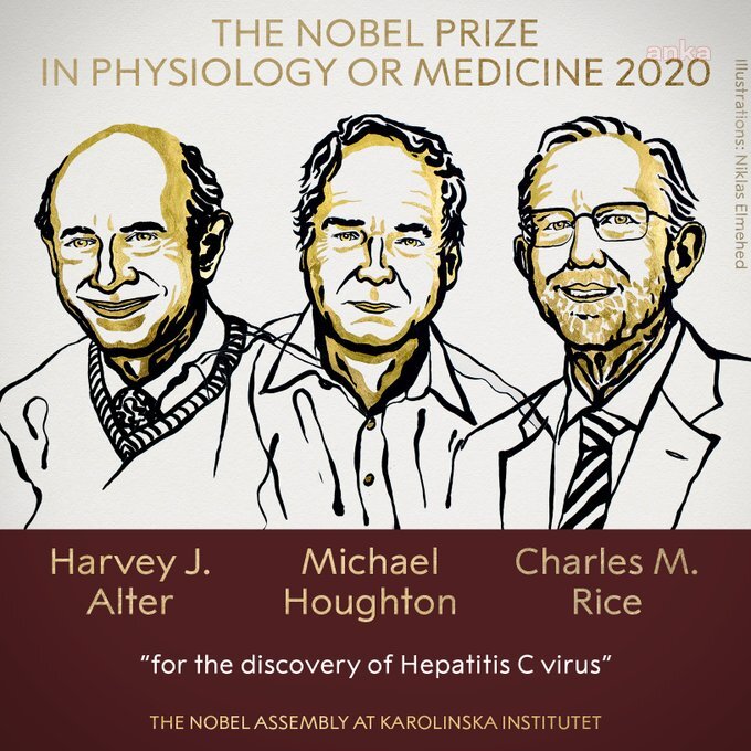 2020 NOBEL TIP ÖDÜLÜ SAHİPLERİNİ BULDU