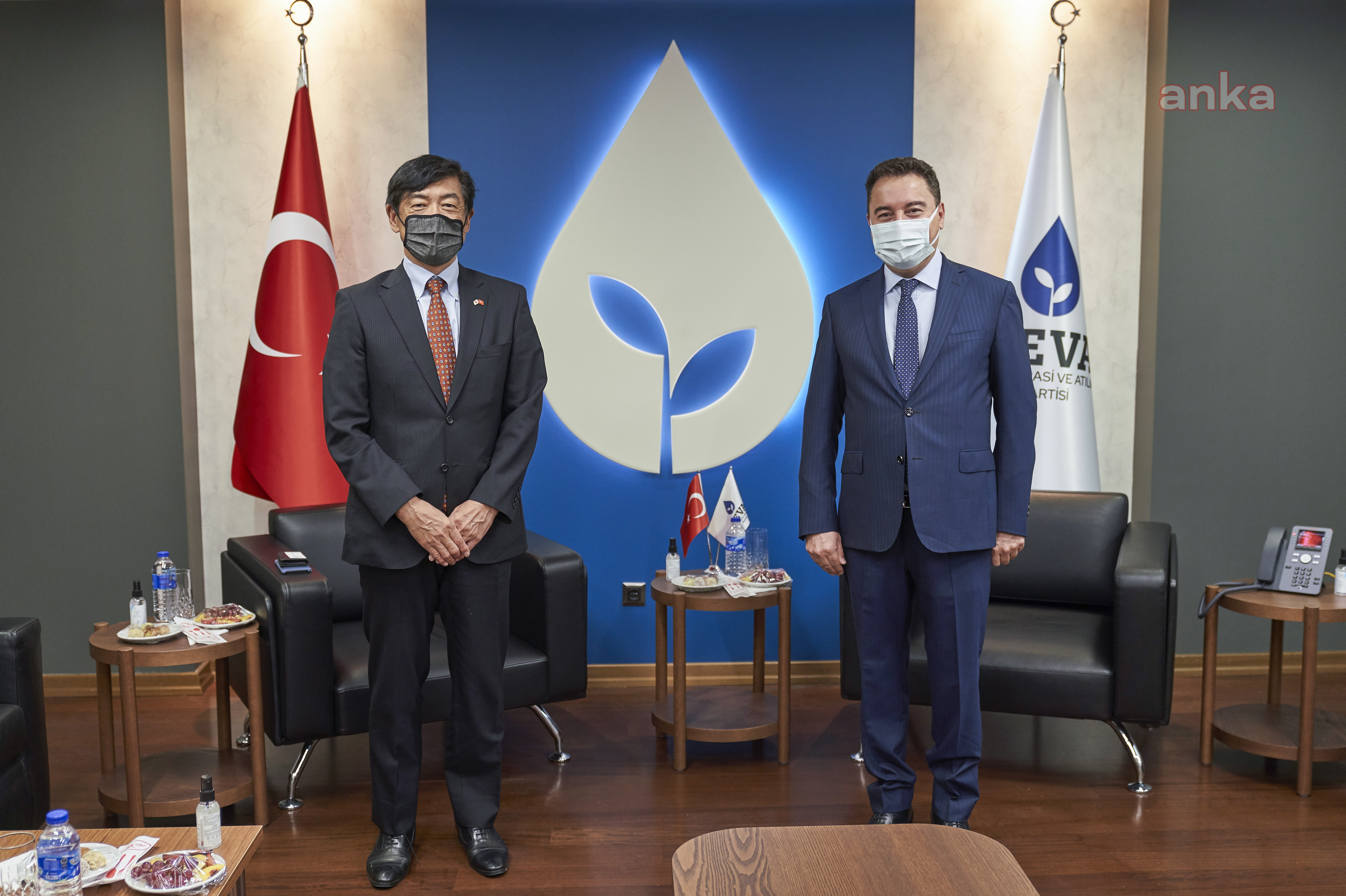 BABACAN, JAPONYA BÜYÜKELÇİSİ İLE BİR ARAYA GELDİ