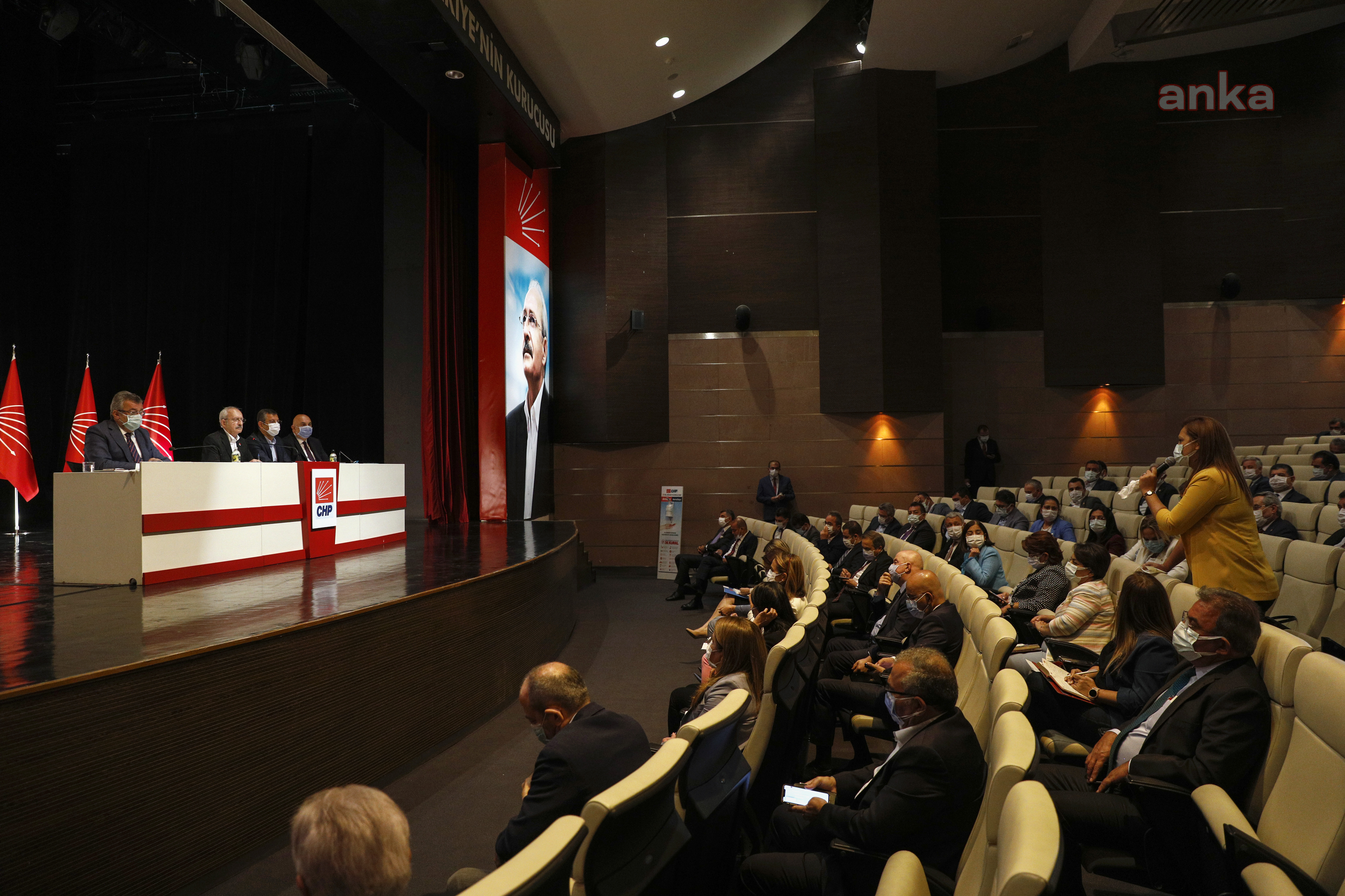 CHP GRUBU TOPLANDI