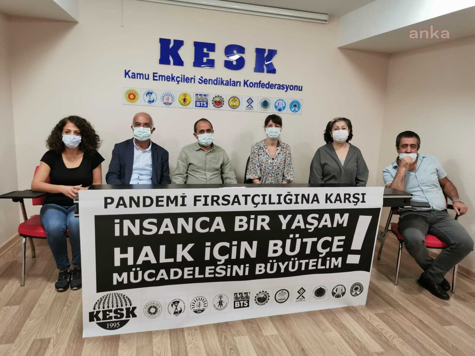 KESK: KAMU HİZMETLERİNE VE YATIRIMLARINA AYIRILAN PAY ARTIRILMALI