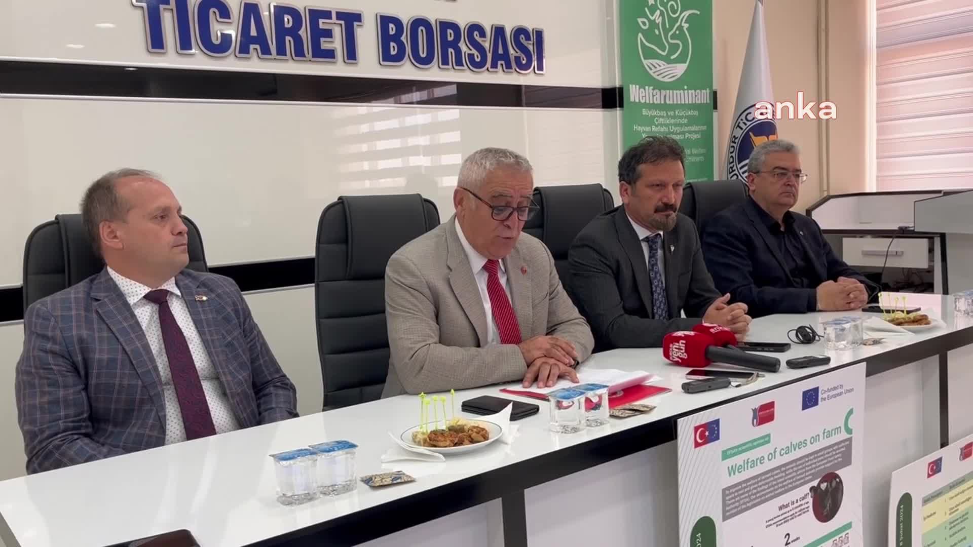 BURDUR VETERİNER HEKİMLER ODASI BAŞKANI ÜSTÜNER: “BAKANDAN BAKANA DEĞİŞEN TARIM HAYVANCILIK POLİTİKALARIYLA BİR YERE VARILAMAZ"