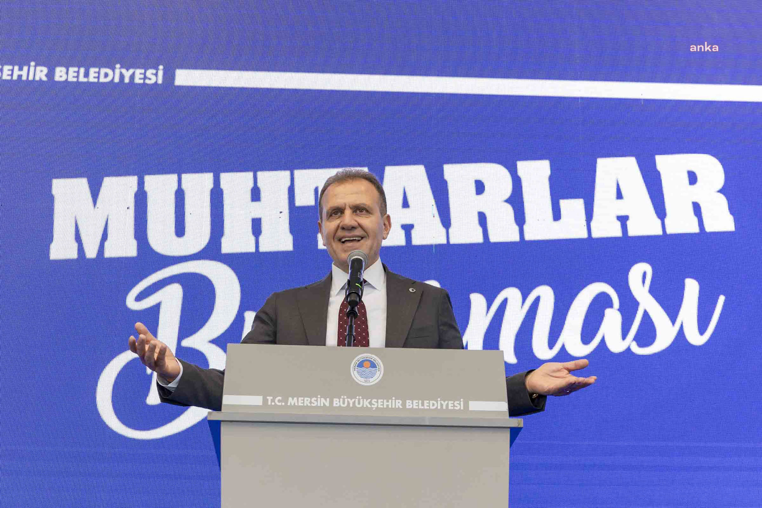 VAHAP SEÇER, MERSİN'İN BATI İLÇELERİNDE GÖREV YAPAN MUHTARLARLA BİR ARAYA GELDİ