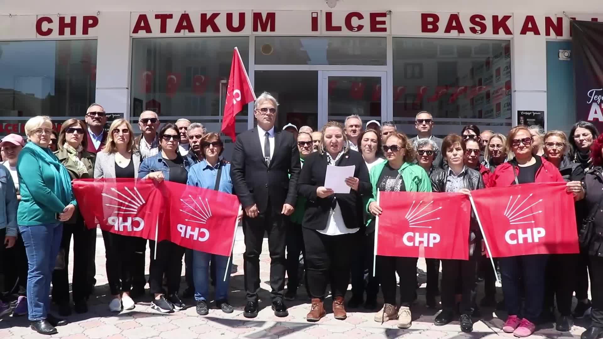 CHP ATAKUM İLÇE KADIN KOLLARI BAŞKANI KANDEMİR: "İNSANCA VE EŞİT BİR DÜZENDE YAŞAMAK İSTİYORUZ”