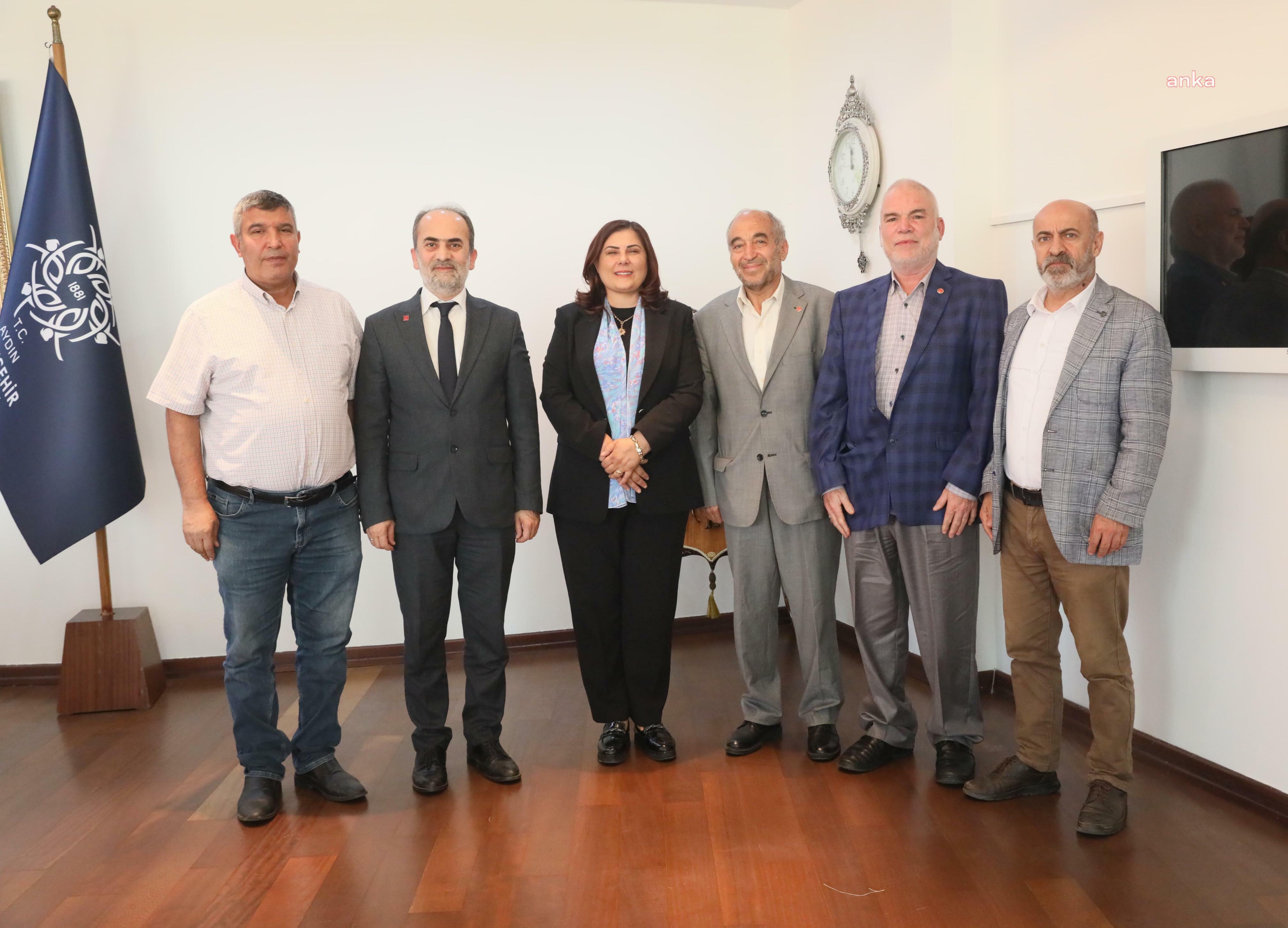 SAADET PARTİSİ'NDEN AYDIN BÜYÜKŞEHİR BELEDİYE BAŞKANI ÇERÇİOĞLU'NA ZİYARET