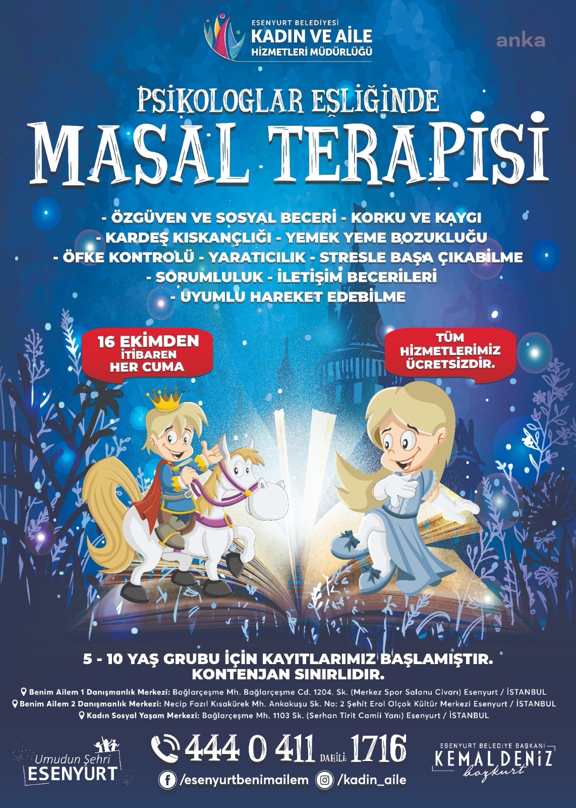 ÇOCUKLARA ‘MASAL TERAPİSİ’