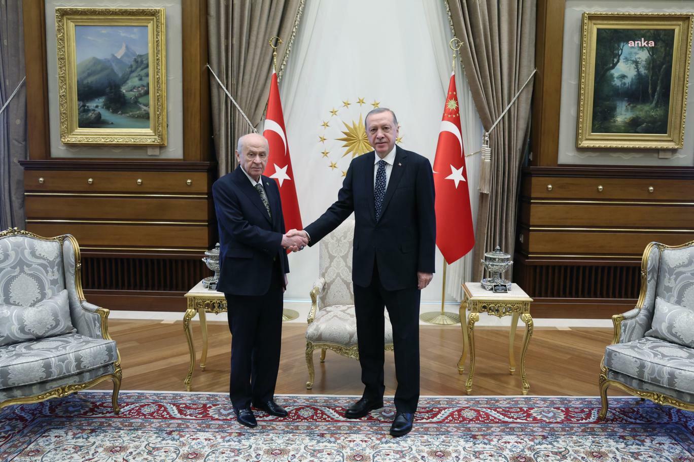 CUMHURBAŞKANI ERDOĞAN BUGÜN DEVLET BAHÇELİ İLE GÖRÜŞECEK