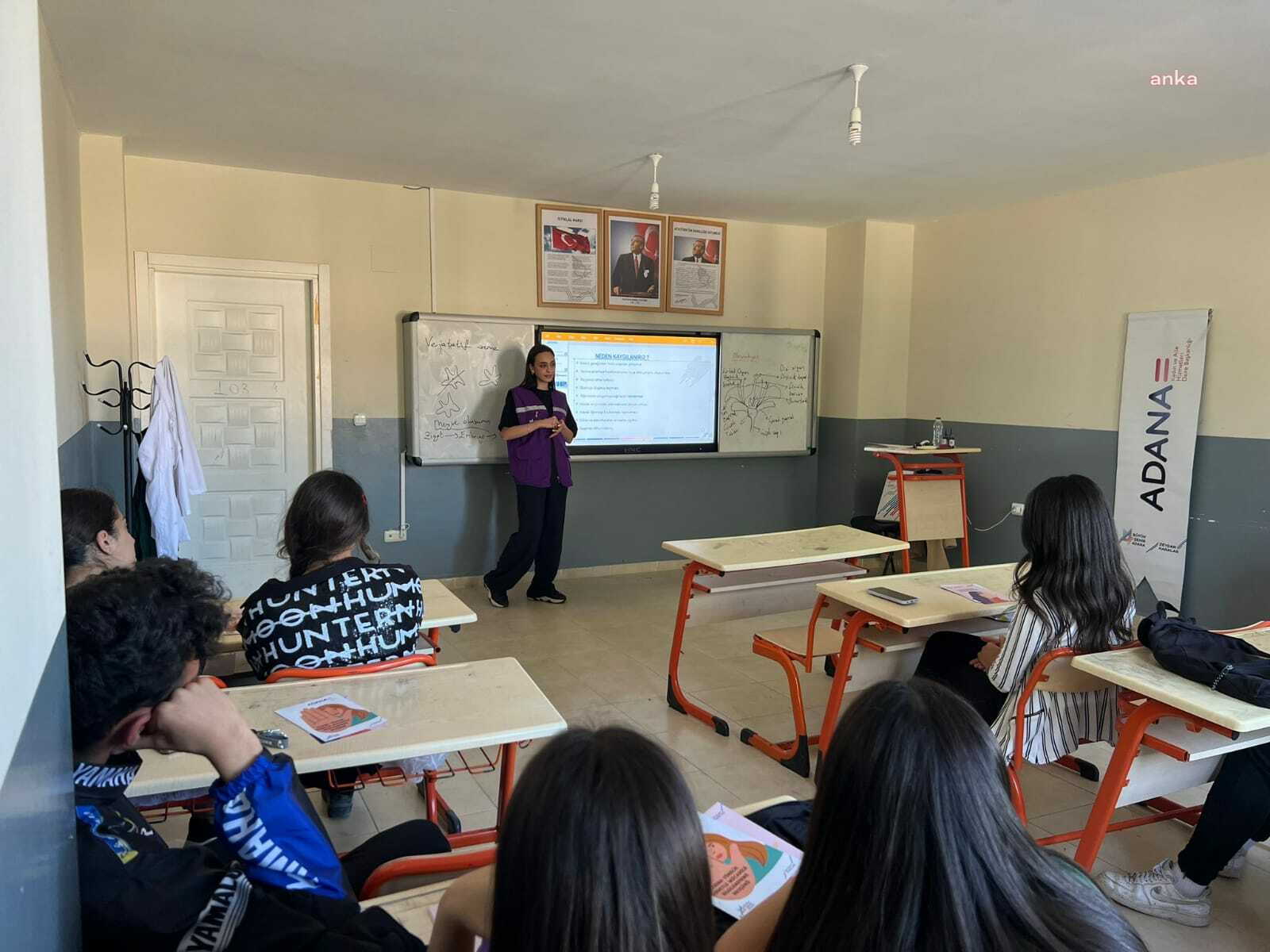 ADANA BÜYÜKŞEHİR'DEN SINAV KAYGISI İLE BAŞ ETME EĞİTİMİ