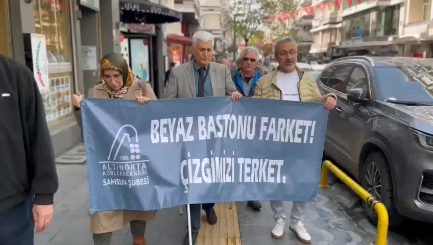 SAMSUN ALTI NOKTA KÖRLER DERNEĞİ BAŞKANI GÜRBÜZ: "YETKİLİLER BİZİM SORUNLARIMIZI DİNLEMEK ZORUNDALAR"