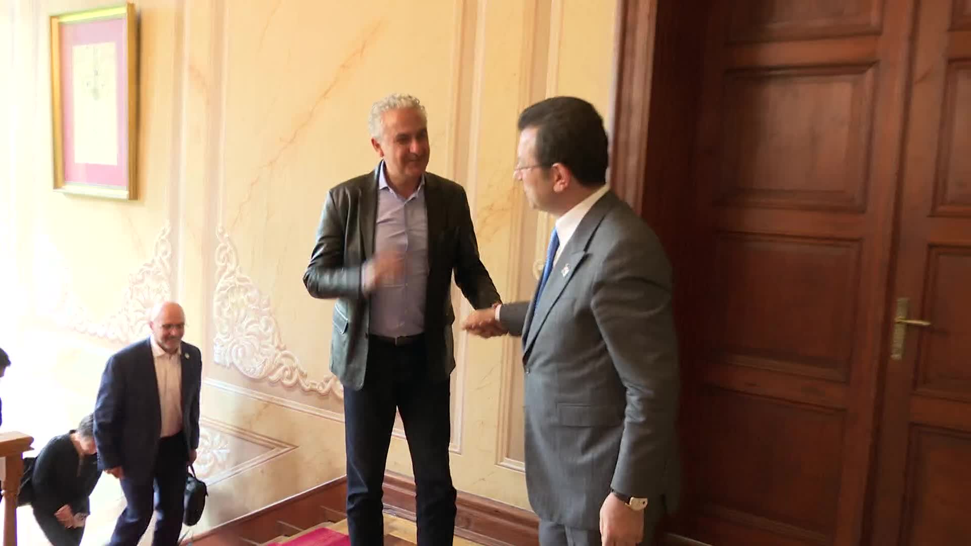 RAMALLAH BELEDİYE BAŞKANI KASSİS’İ AĞIRLAYAN İMAMOĞLU: "İHTİYACI OLAN HER HUSUSTA, FİLİSTİN HALKINA YARDIMA HAZIRIZ"