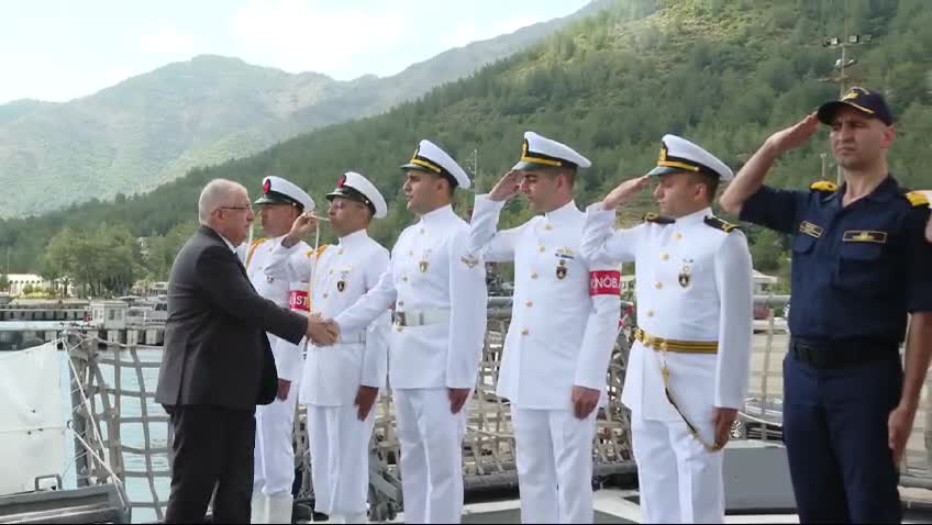 BAKAN GÜLER, DENİZKURDU-II 24 TATBİKATI’NIN SEÇKİN GÖZLEMCİ GÜNÜ FAALİYETLERİNE KATILDI