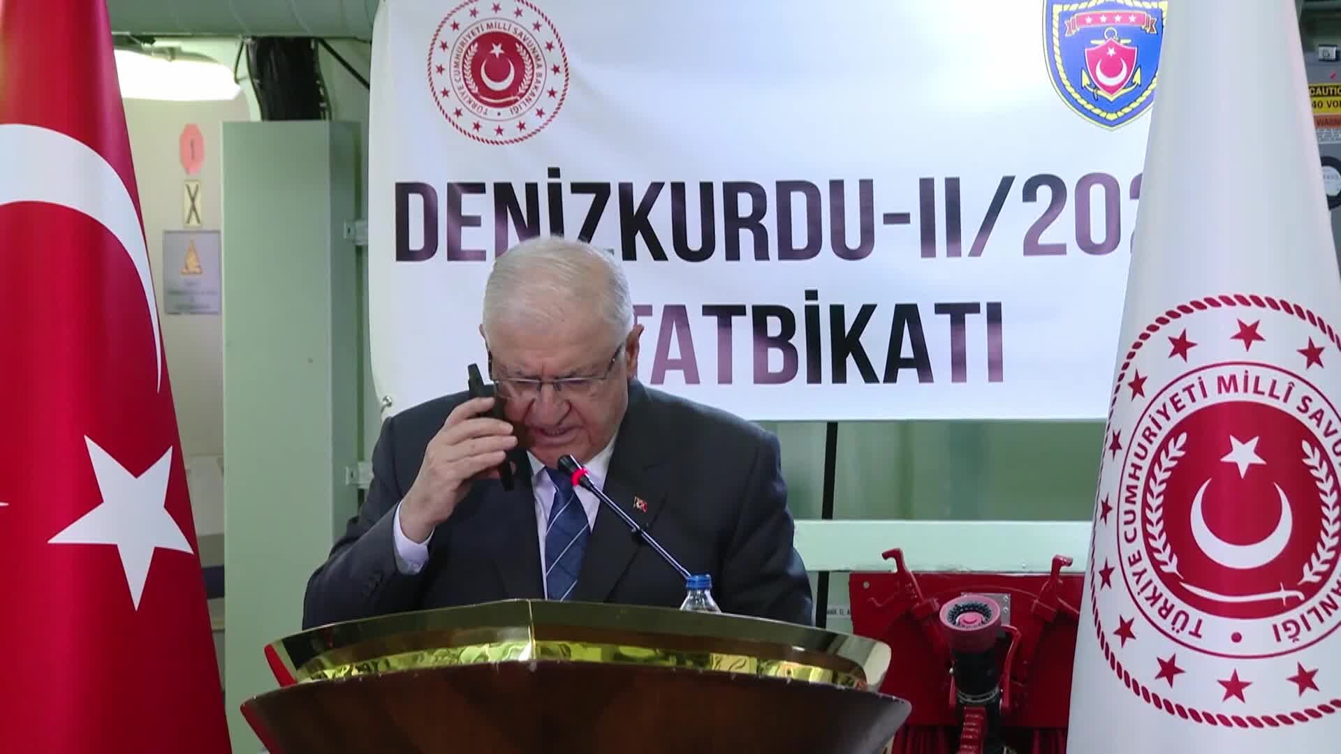 CUMHURBAŞKANI, DENİZKURDU-II/24 TATBİKATI’NA KATILAN ASKERLERE SESLENDİ: "DENİZ KUVVETLERİMİZİN ARAÇ GEREÇ VE PERSONEL BAKIMINDAN EN ÜST SEVİYEDE OLMASINA ÖNEM VERİYORUZ"