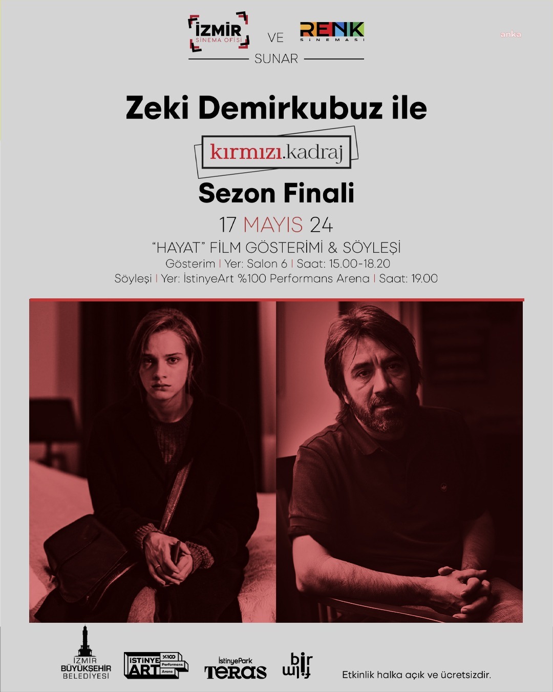 ZEKİ DEMİRKUBUZ 'KIRMIZI KADRAJ’A KONUK OLUYOR