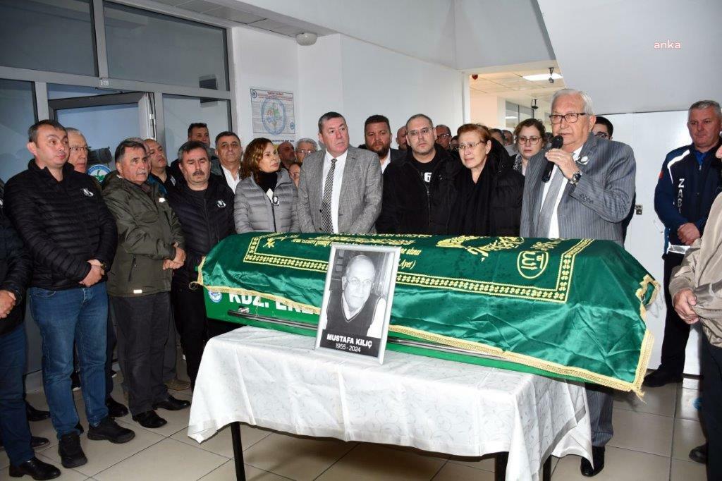 KARADENİZ EREĞLİ BELEDİYESİ'NİN ÖNCEKİ DÖNEM İMAR MÜDÜRÜ MUSTAFA KILIÇ SON YOLCULUĞUNA UĞURLANDI