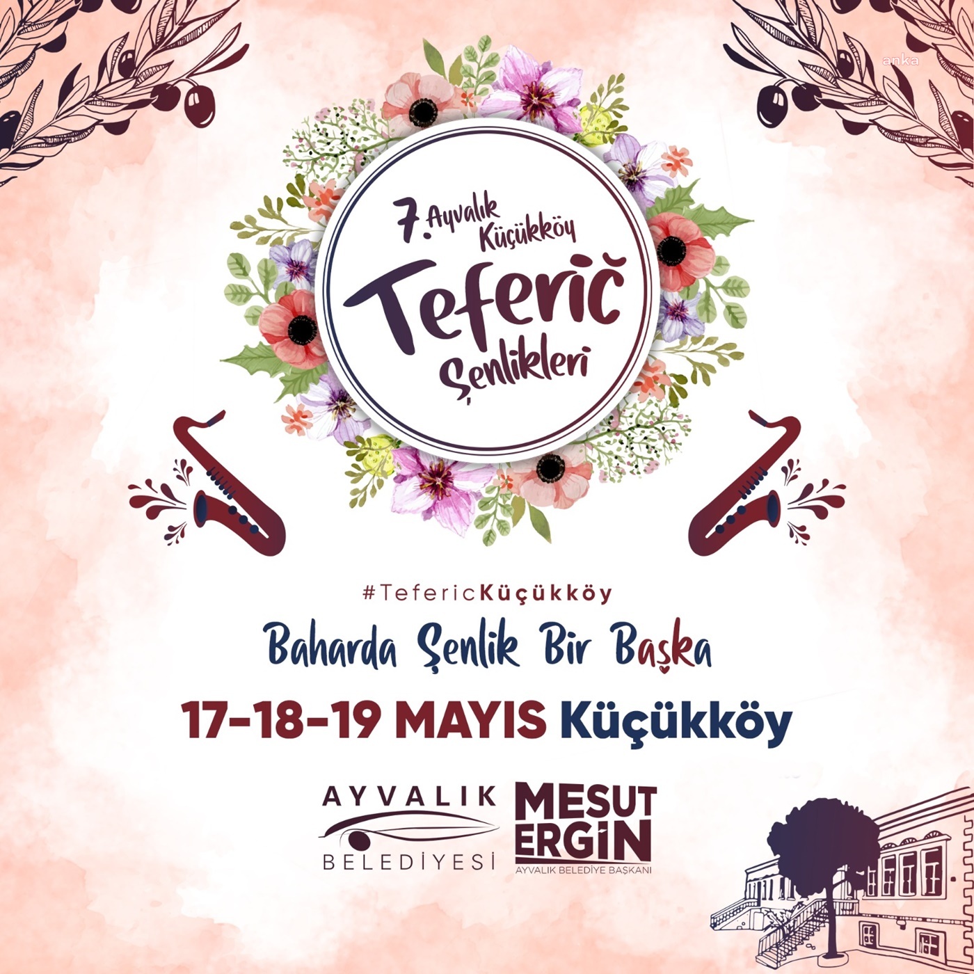 “7. AYVALIK KÜÇÜKKÖY TEFERİC ŞENLİKLERİ” İÇİN GERİ SAYIM BAŞLADI