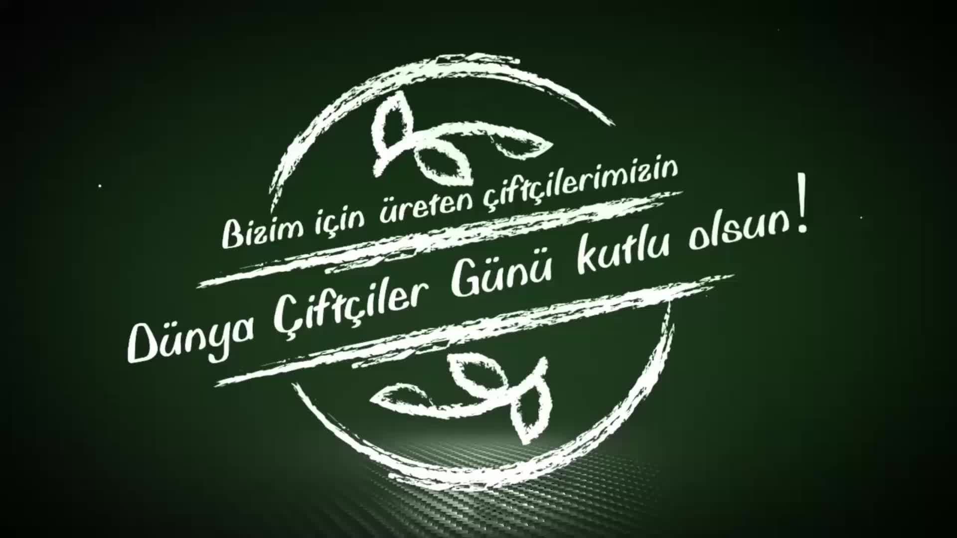 TARIM VE ORMAN BAKANLIĞI'NDAN ÇİFTÇİLERE VİDEOYLA KUTLAMA