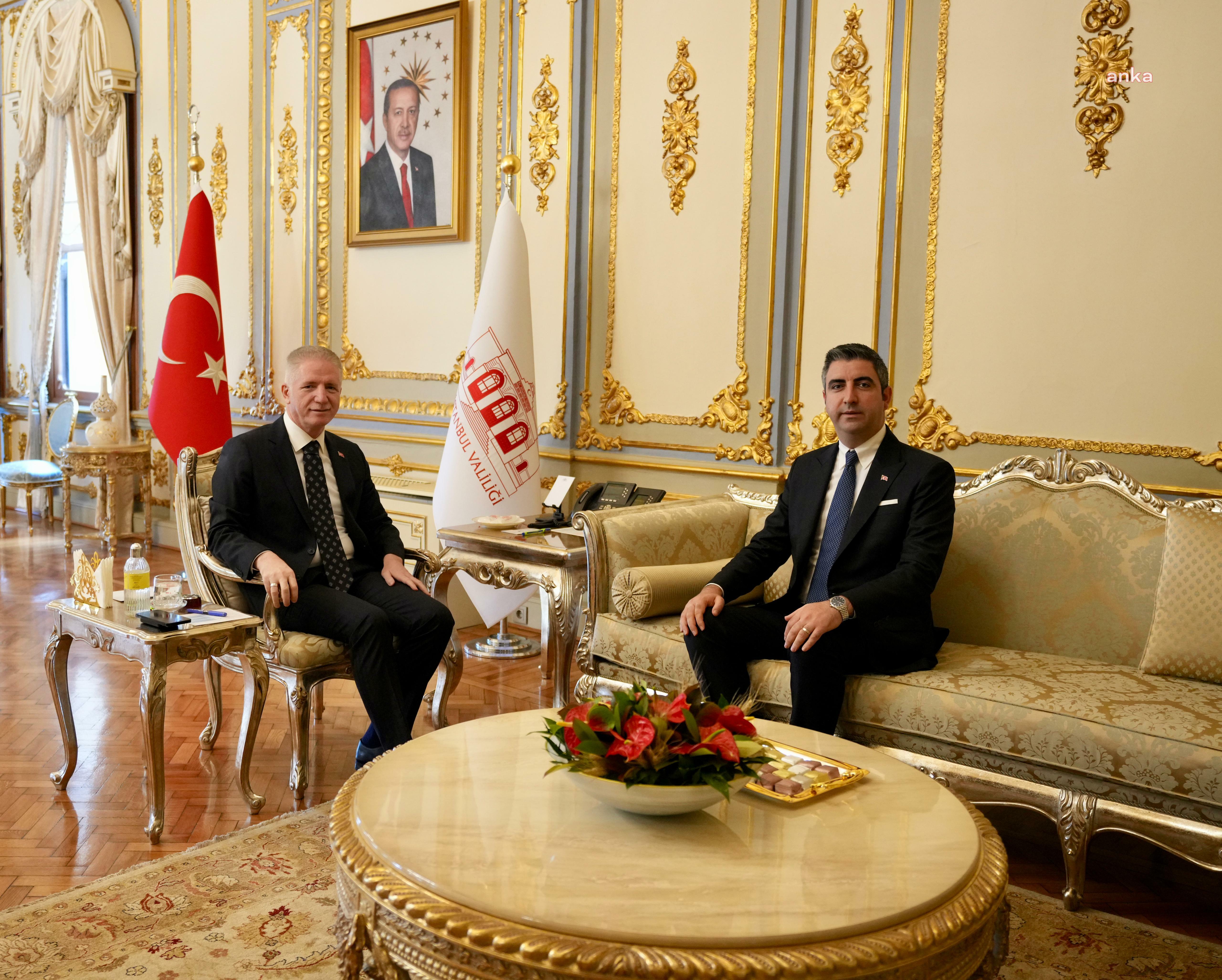 KARTAL BELEDİYE BAŞKANI YÜKSEL’DEN İSTANBUL VALİSİ GÜL’E ZİYARET