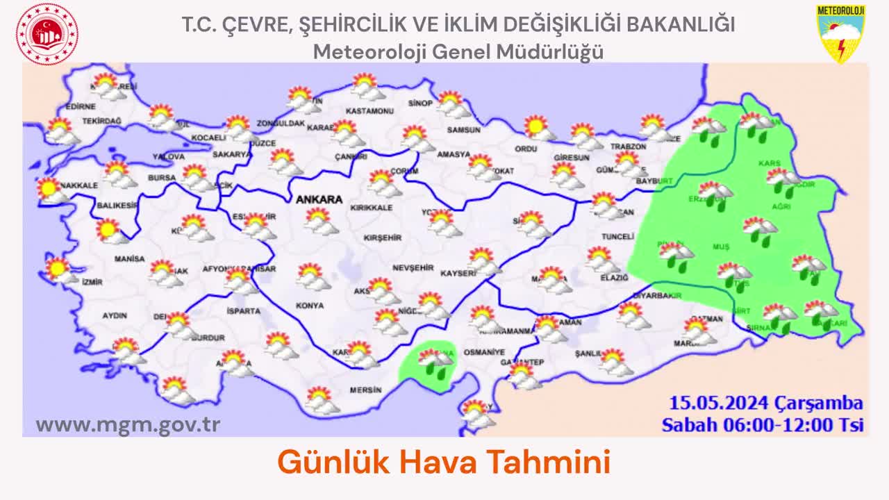 METEOROLOJİ: "TÜM YURTTA HAVA SICAKLIKLARI 2-4 DERECE ARTACAK"