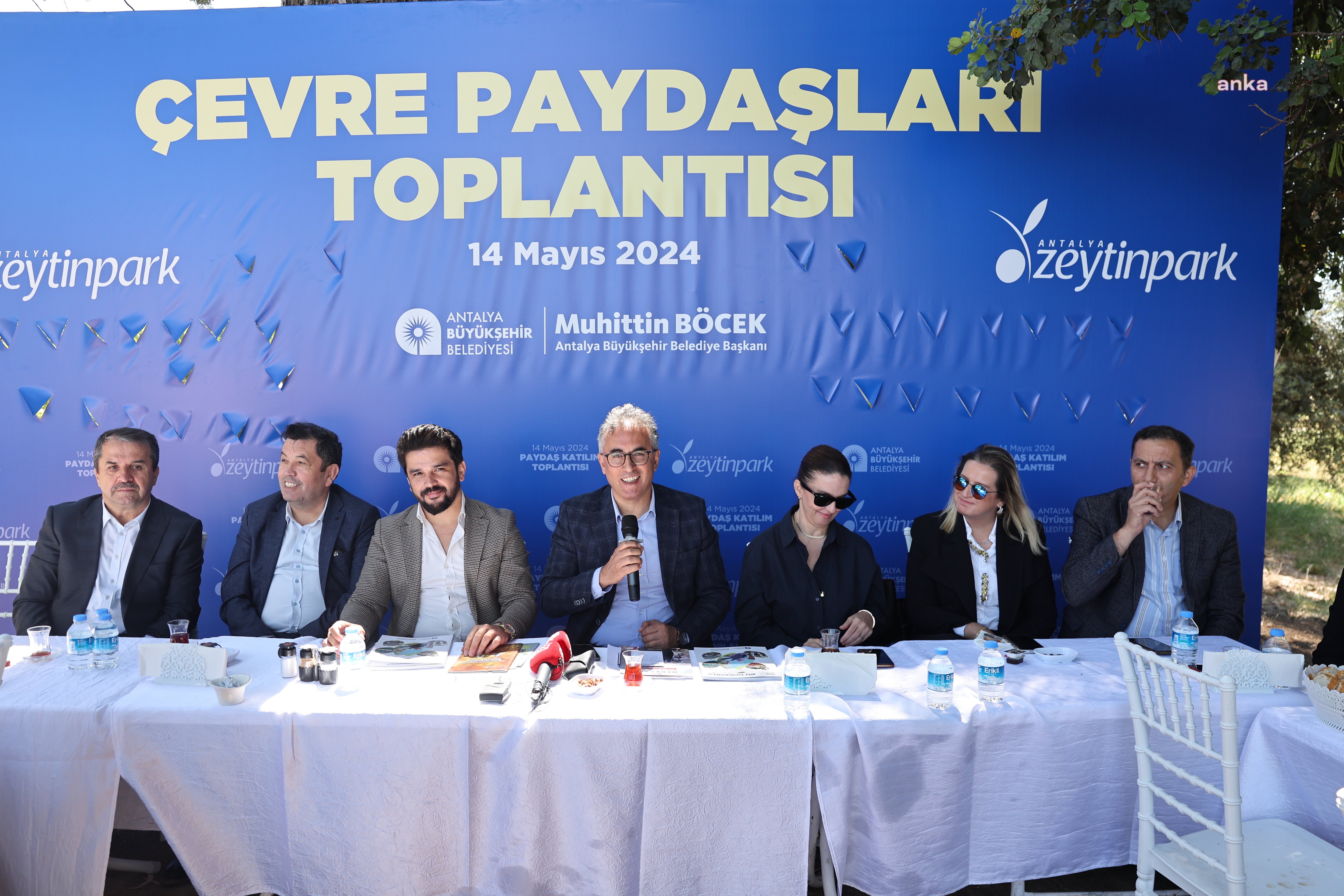 ANTALYA BÜYÜKŞEHİR BELEDİYESİ, ÇEVRE PAYDAŞLARI İLE BİR ARAYA GELDİ