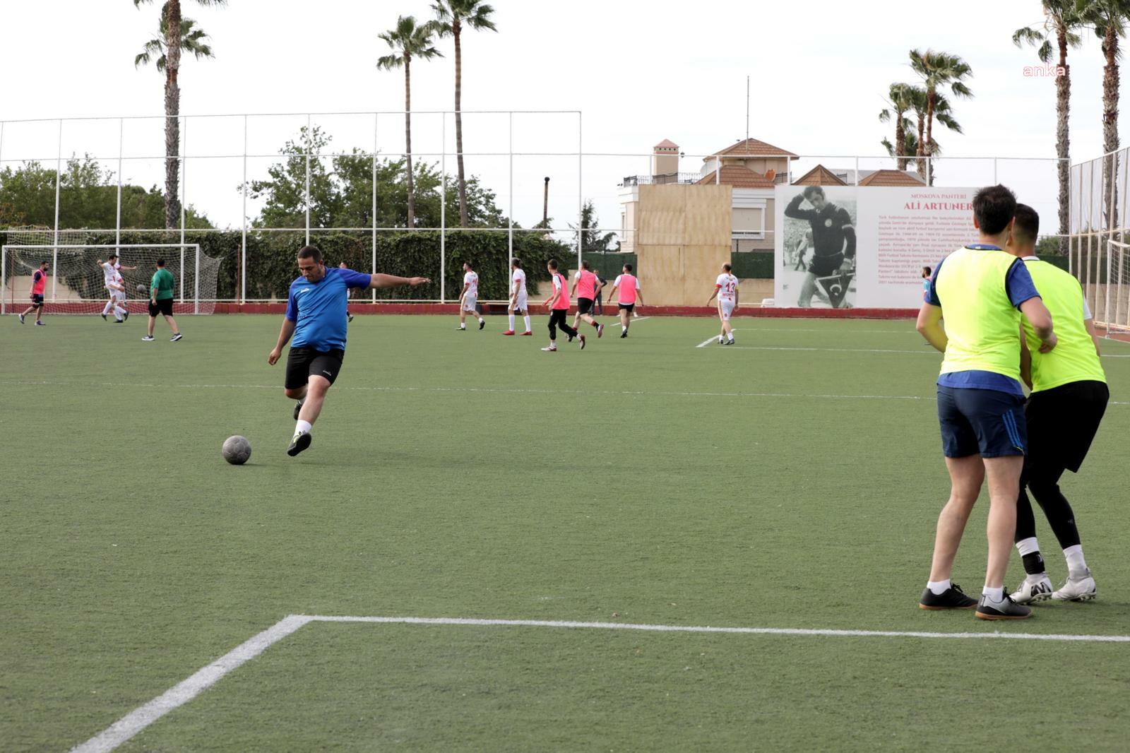 NARLIDERE BELEDİYESİ’NİN 19 MAYIS’A ÖZEL FUTBOL TURNUVASINDA İLK DÜDÜK ÇALDI